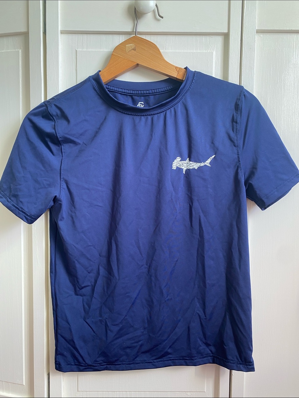 Boys navy blue swim shirt